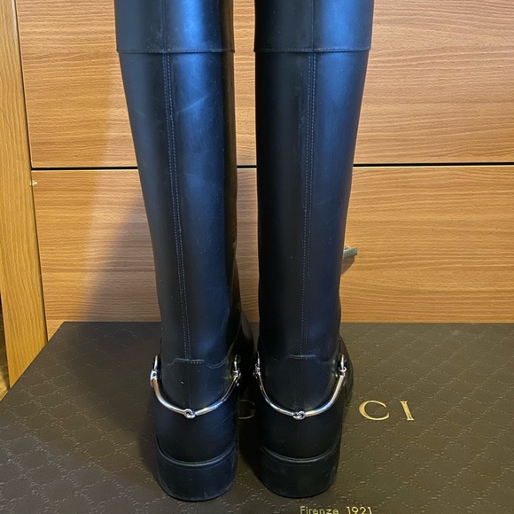 Gucci Rubber Rain Boots - Picture 3 of 7